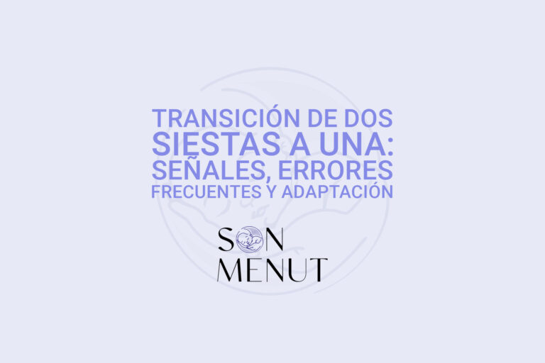Transición de dos siestas a una: señales, errores frecuentes y adaptación